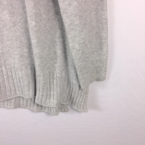 BP Longline Cowl Neck Sweater In Grey Light Heather - Picture 4 of 5